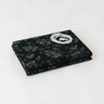 Faux leather ground sheet a white background 